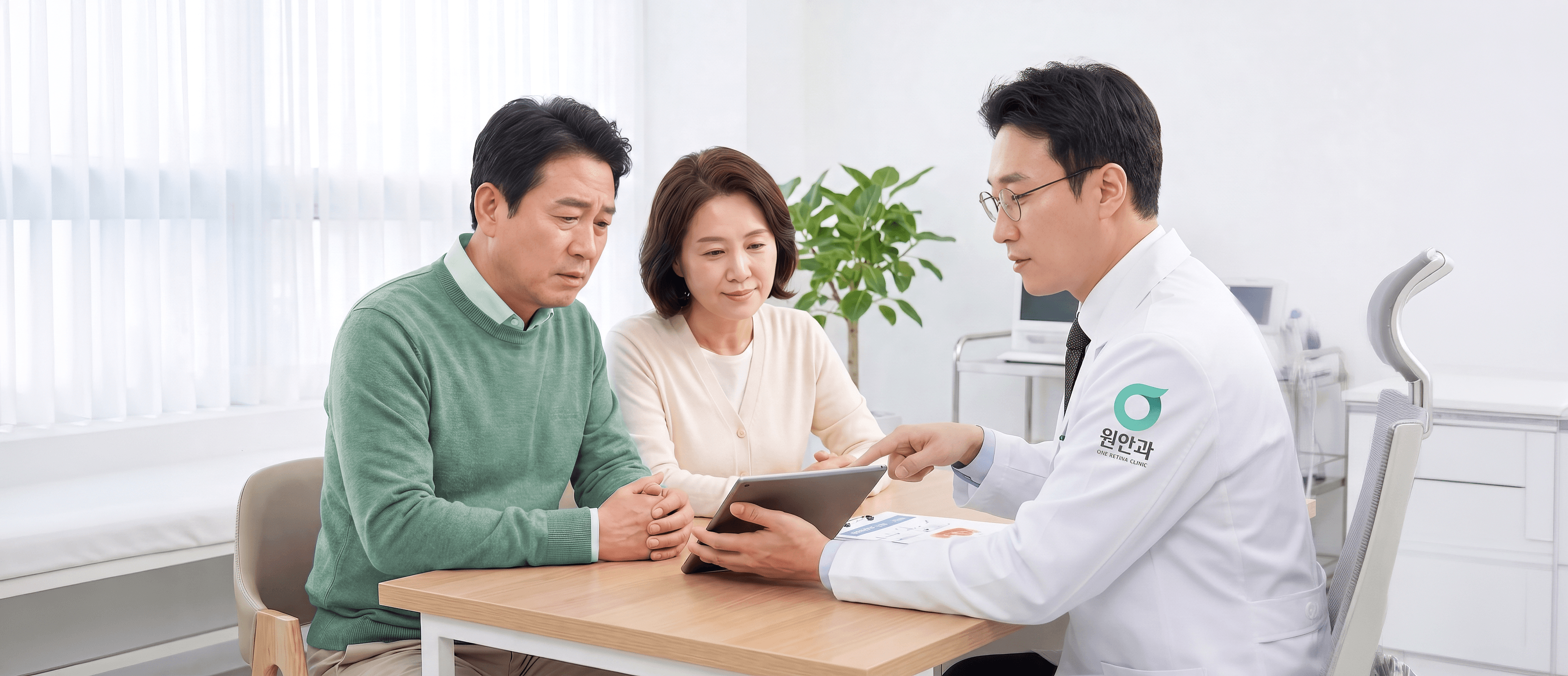 안종합검진 진료 모습